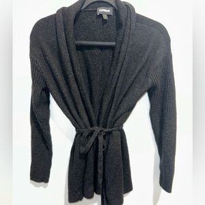 Black cardigan from Express for women size small. Super comfy and stretchy.